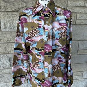 Bud berma 70s dagger collar shirt